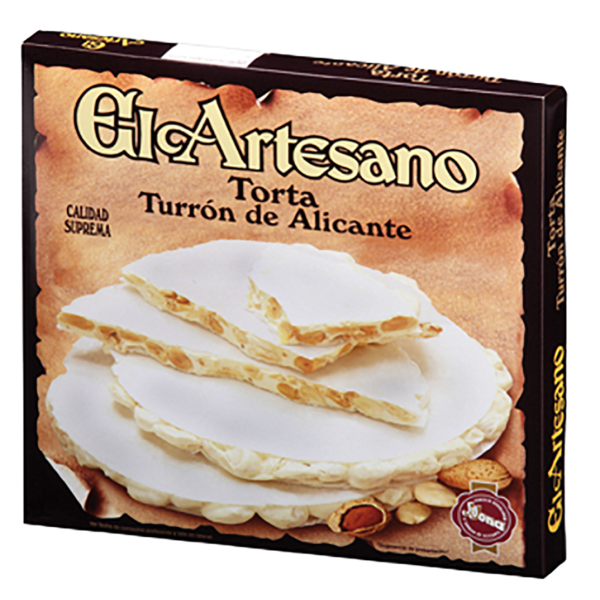 Alicante nougat cake El Artesano tablet 200 g