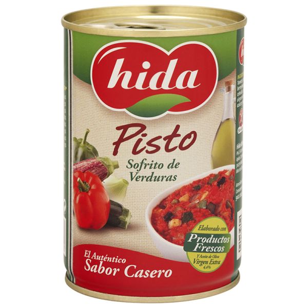 Fried vegetable ratatouille Hida 400 g tin
