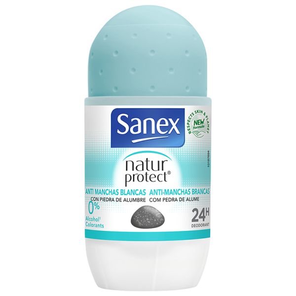 Deodorant Sanex Natur Protect Invisible 24h roll-on 50 ml