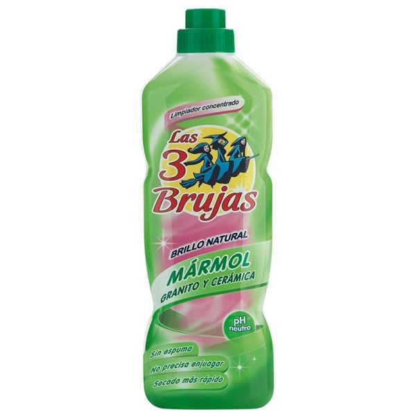 Concentrated marble cleaner Las 3 Brujas 1 l bottle