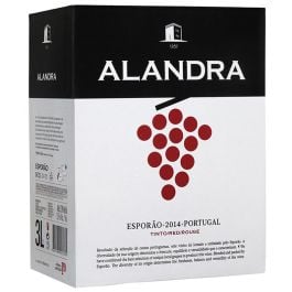 Alandra Bag-in-box red wine 3 litres