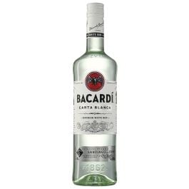Bacardi Carta Blanca rum 1 litre