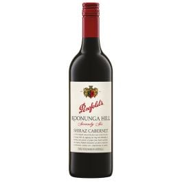 Penfolds Koonunga Hill seventy six Shiraz-Cabernet Sauvignon South Australia screw cap red wine 75 cl