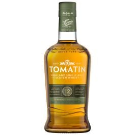 Tomatin 12 Years gift box whisky 1 litre