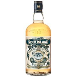 Rock Island Blended malt scotch gift box whisky 1 litre