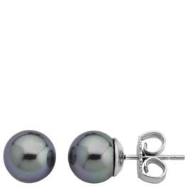 Majorica 00326.03.2.000.701.1 10mm silver earrings