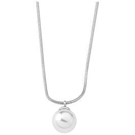 Majorica Real beauty Colection Pendant Nuada silver, 10 mm white round pearl