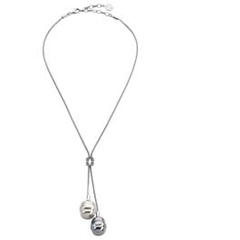 Majorica 12234.70.2.000.010.1 silver short necklace 14mm 48cm
