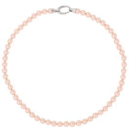 Majorica Lyra 6 mm pink pearls 40 cm necklace