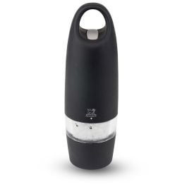 Peugeot Zest Electric salt mill 18 cm black ABS soft touch