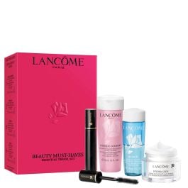Lancôme Beauty Must-Haves set: Tonique Confort 50 ml + Hydra Zen cream 15 ml + Bi-Facil makeup remover 30 ml + Hypnôse mascara
