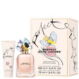 Marc Jacobs Perfect Travel set: Eau de Parfum spray 100 ml + Body lotion 75 ml