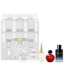 Dior Le Mini 30 Montaigne set: Miss Dior Blooming Bouquet edt 5 ml + Miss Dior edp 5 ml + J'Adore edp 5 ml + Hypnotic Poison edt 5ml + Sauvage edt 10 ml