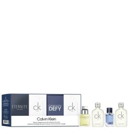 Calvin Klein Men mini set: Ck One Eau de Toilette 2x10 ml + Defy Eau de Toilette 5 ml + Eternity Eau de Toilette 10 ml