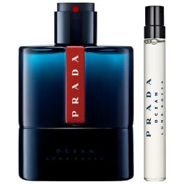 Prada Luna Rossa Ocean fragrance set: Eau de Toilette spray 100 ml + Travel spray 10 ml