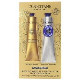 L'Occitane Shea Hand Cream Duo set: Shea Immortelle cream 75 ml + Shea Butter cream 75 ml