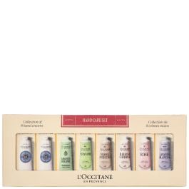 L'Occitane Hand Care creams set: 2x Karite 30 ml + Rose 30 ml + Fleurs de Cerisier 30 ml + Lavande Blanche 30 ml + Néroli Orchidee 30 ml + Amande Sublime 30 ml + Verveine 30 ml