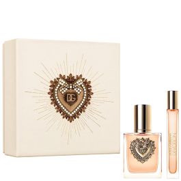Dolce & Gabbana Devotion travel set: Eau de Parfum spray 100 ml + travel spray 10 ml