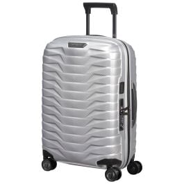 Samsonite Proxis spinner 55cm silver Expandable
