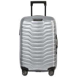 Samsonite Proxis 55cm spinner 35cm width silver Expandable