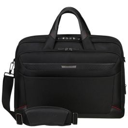 Samsonite Pro-dlx 6 bailhandle 17.3" black Expandable