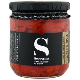 Conservas Serrano Piquillo peppers strips 230 g jar