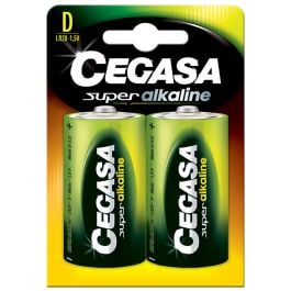 Cegasa Super alkaline battery LR20 D 1,5V 2 units