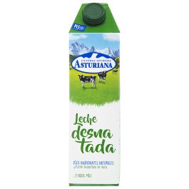 Skimmed milk Central Lechera Asturiana 1l carton