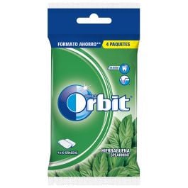 Sugarless peppermint chewing gum Orbit dragees 4x10 units
