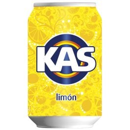 Lemon soda Kas 33 cl can