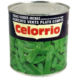 Flat green beans Celorrio 1,33 kg tin