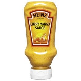 Curry sauce with mango Heinz top down 220 ml