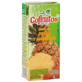 Pineapple and apple juice Cofrutos 1 l carton