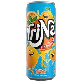Orange soda Trina 33 cl can