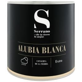 Cooked white beans Conservas Serrano 2,5 kg tin