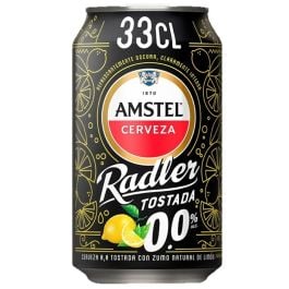 Amstel Toasted alcohol-free beer with lemon 33 cl can