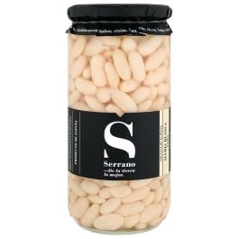 Conservas Serrano cooked white beans 660 g jar