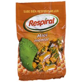 Honey-menthol candies Respiral 150 g bag