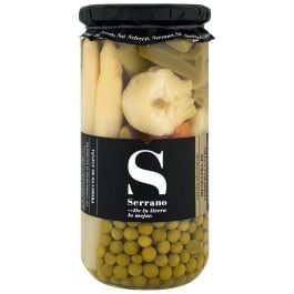 Vegetable stew "Menestra" Conservas Serrano extra 650 g jar