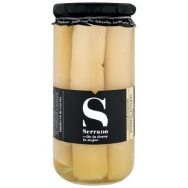 Leeks in brine thick Conservas Serrano 700 g jar