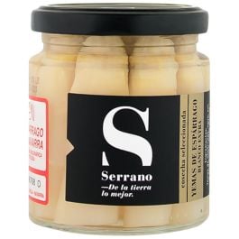 D.O. Navarra white asparagus yolks Conservas Serrano 8/12 fruits 195 g jar