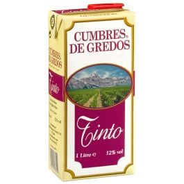 Cumbres de Gredos red wine 1 litre brik
