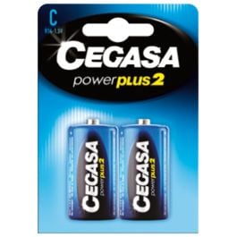 Cegasa Power Plus 2 R14 batteries 2 units