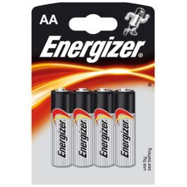 Energizer LR6 AA Alkaline 1.5V 4 units