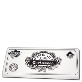 Dark chocolate 70% cocoa with orange El Artesano 125 g tablet