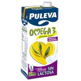 Skimmed milk preparation with omega-3 lactose-free Puleva brik 1 l
