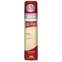 Shaving foam sensitive skin La Toja hydrothermal 300 ml