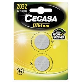 Cegasa Lithium battery CR2030 3V 2 units