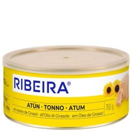 Ribeira Tuna in sunflower oil 650 g tin