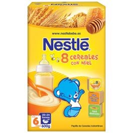 8 cereals porridge with honey and bifidus Nestlé 600 g box